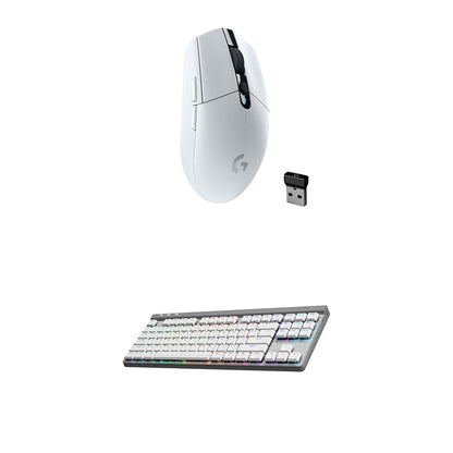 Logitech G305 Lightspeed Wireless Gaming Mouse, Hero Sensor, 12,000 DPI, Lightweight, 6 Programmable Buttons, 250h Battery, On-Board Memory, Compatible with PC, Mac - Black