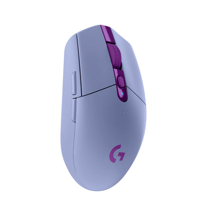 Logitech G305 Lightspeed Wireless Gaming Mouse, Hero Sensor, 12,000 DPI, Lightweight, 6 Programmable Buttons, 250h Battery, On-Board Memory, Compatible with PC, Mac - Black