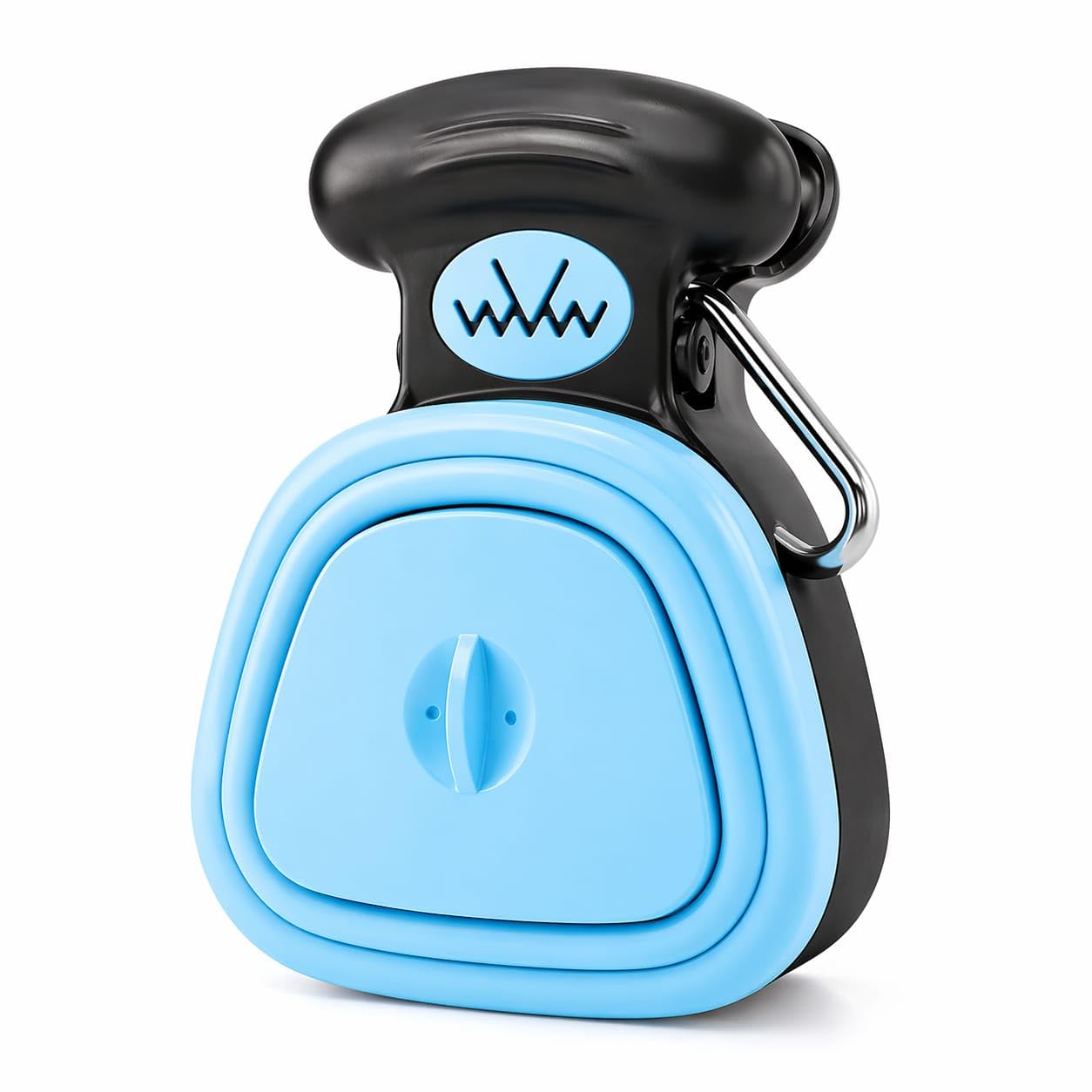 Dog Pooper Scooper with Waste Bag Dispenser – Small Size, Portable, Lightweight, One-Hand Operation, Leak-Proof, Durable Pet Waste Scooper (Green)