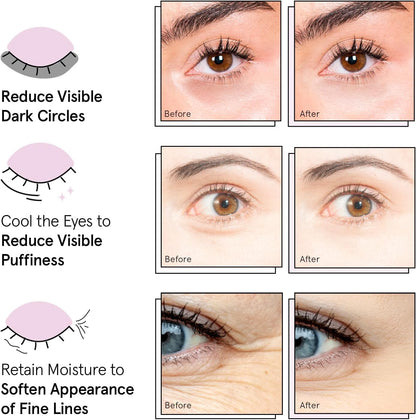 grace & stella Award Winning Under Eye Mask - Birthday Gifts for Women - Gel Eye Patches for Dark Circles, Puffy Eyes, Undereye Bags - Mothers Day Gifts for Mom - Vegan Self Care (24 Pairs, Gold)