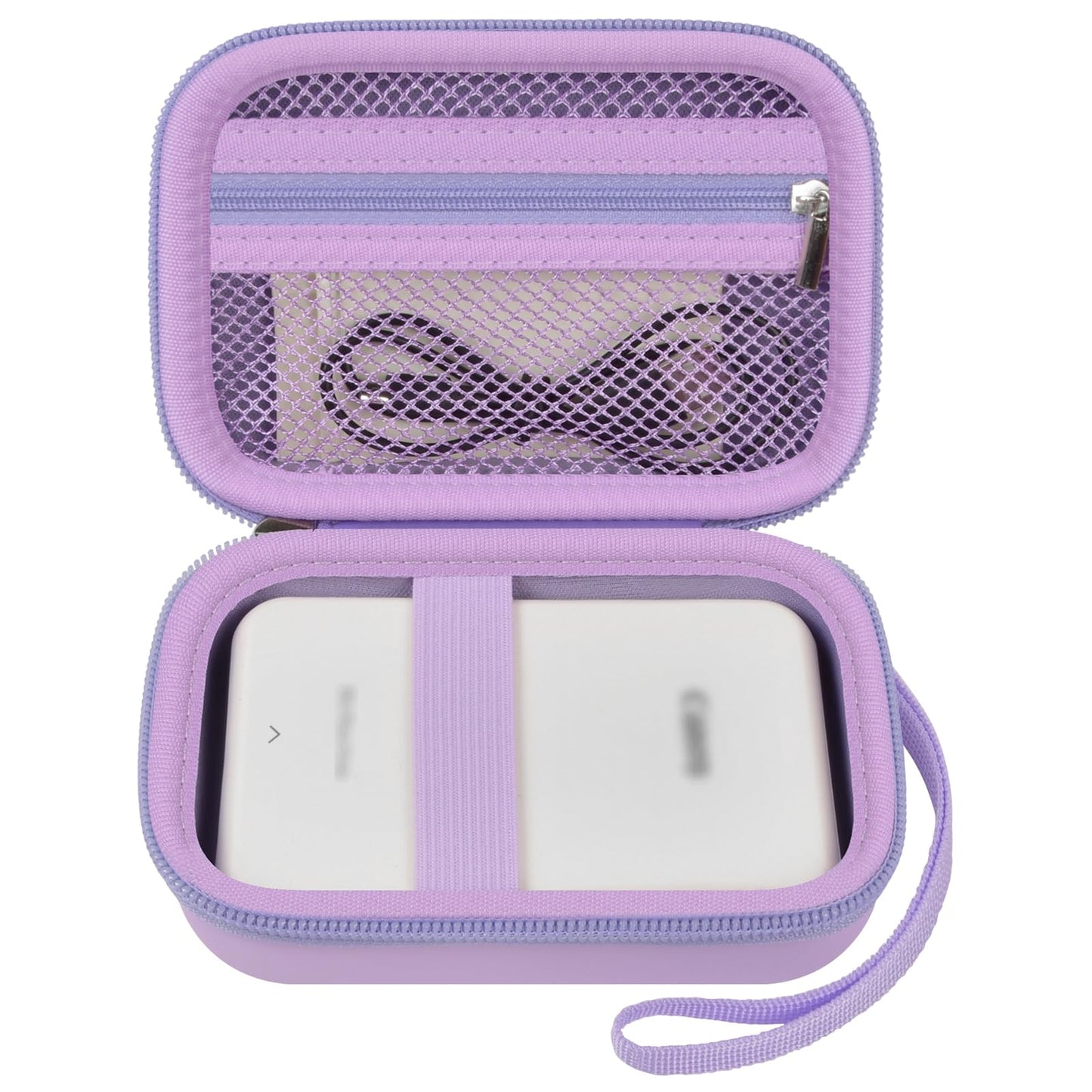Case Compatible with Canon Ivy 2 Mini Photo Printer/for Kodak Step/for Ivy CLIQ+2 CLIQ 2, Mobile Wireless Bluetooth Instant Camera Printer Cover fits Photo Paper & Cable(Case Only)-Rose Gold